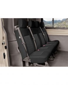 Huse pentru scaune auto Tailor Made pentru Ford Transit VIII începând cu 2013 (banchetă de patru locuri divizată 2+2)