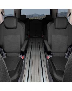 Huse pentru scaune auto Tailor Made pentru Volkswagen T7 Multivan începând cu 2021 (scaune 1+1 pentru al doilea sau al treilea rând de scaune)