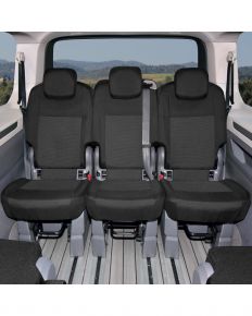 Huse pentru scaune auto Tailor Made pentru Volkswagen T7 Multivan începând cu 2021 (scaune 1+1+1 pentru al doilea sau al treilea rând de scaune)