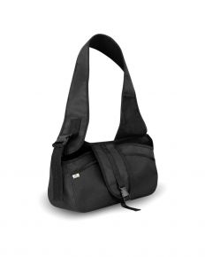 Geantă de transport pentru câini Beverly Hills M, neagră, până la 8 kg
