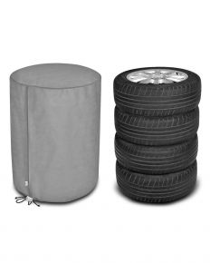 Husă de protecție pentru depozitarea a 4 roți auto 4wheels, 74 x 100 cm, gri