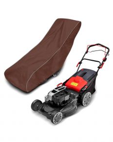 Husă pentru mașină de tuns iarba Optimal Garage XL, maro (135 x 100 x 60 cm)