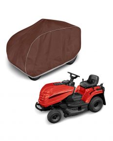 Husă pentru tractor de grădină Optimal Garage L190, maro (190 x 83 x 77 cm)