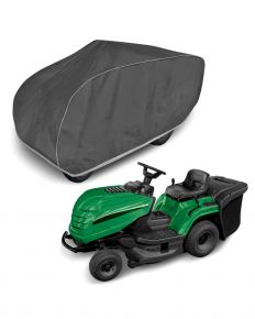 Husă pentru tractor de grădină cu coș colector posterior Optimal Garage XL230, gri grafit (230 x 83 x 77 cm)