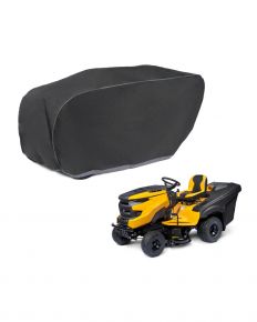 Husă pentru tractor de grădină cu coș colector posterior Optimal Garage XXL250, gri grafit (245-260 x 110 x 74 cm)
