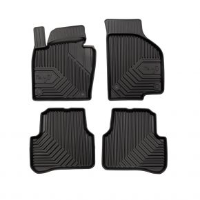 Covorașe cauciuc 3D No.77 pentru VOLKSWAGEN PASSAT B7 2010-2014 (4 buc)