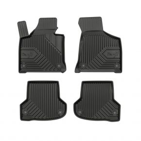 Covorașe cauciuc 3D No.77 pentru AUDI A3 8P 2003-2013 (4 buc)