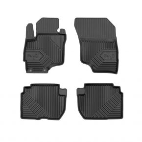 Covorașe cauciuc 3D No.77 pentru MITSUBISHI OUTLANDER PHEV 2014-up (4 buc)
