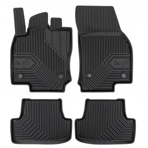 Covorașe cauciuc 3D No.77 pentru Volkswagen T-Roc I crossover 2017-2025 (4 buc)