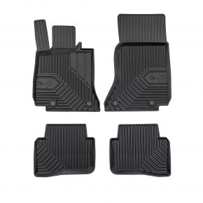 Covorașe cauciuc 3D No.77 pentru Mercedes C-Class W206 sedan din 2021 (4 buc)
