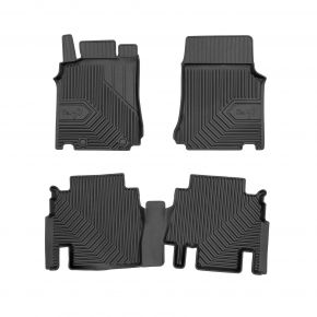 Covorașe cauciuc 3D No.77 pentru Mercedes Vaneo W414 combivan 2001-2005 (3 buc)