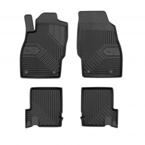Covorașe cauciuc 3D No.77 pentru Opel Adam hatchback 2012-2019 (4 buc)