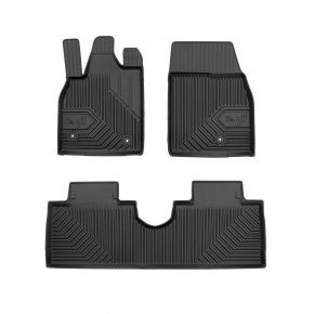 Covorașe cauciuc 3D No.77 pentru Ford Mustang Mach-E crossover din 2020 (3 buc)