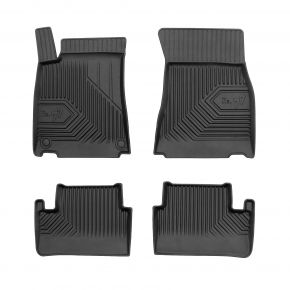 Covorașe cauciuc 3D No.77 pentru Mercedes A-Class W177 hatchback din 2018 (4 buc)