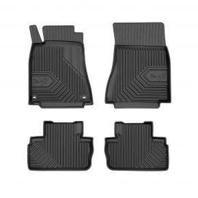 Covorașe cauciuc 3D No.77 pentru Lexus IS II sedan, RWD 2005-2013 (4 buc)