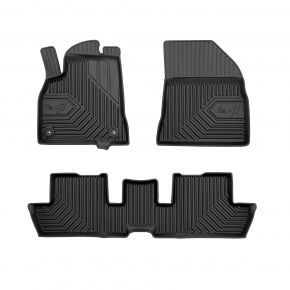 Covorașe cauciuc 3D No.77 pentru Peugeot 3008 I crossover 2009-2016 (3 buc)