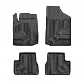 Covorașe cauciuc 3D No.77 pentru Citroen C3 I hatchback 2002-2009 (4 buc)