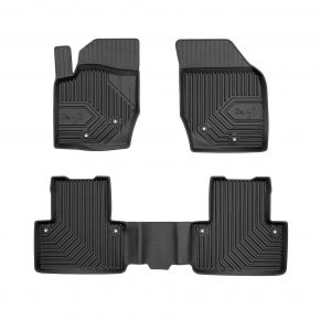 Covorașe cauciuc 3D No.77 pentru Volvo XC90 I 2002-2016 (3 buc)