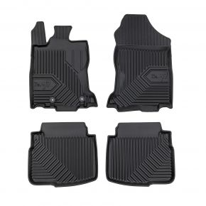 Covorașe cauciuc 3D No.77 pentru Subaru Outback VI crossover din 2020 (4 buc)