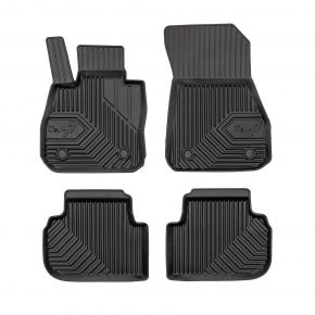 Covorașe cauciuc 3D No.77 pentru BMW 2 F74 sedan din 2024 (4 buc)