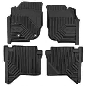 Covorașe cauciuc 3D No.77 pentru Toyota Hilux VII pickup 2005-2015 (4 buc)