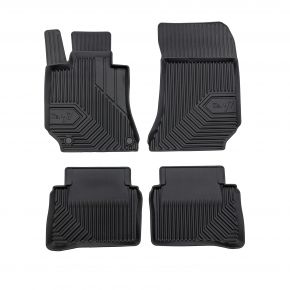 Covorașe cauciuc 3D No.77 pentru Mercedes E-Class W212 sedan 2009-2016 (4 buc)