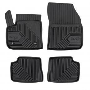 Covorașe cauciuc 3D No.77 pentru Jeep Avenger BEV crossover, Electric din 2023 (4 buc)