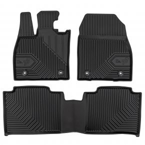 Covorașe cauciuc 3D No.77 pentru Lexus RZ crossover din 2022 (3 buc)