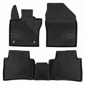 Covorașe cauciuc 3D No.77 pentru Toyota Prius V liftback din 2023 (3 buc)