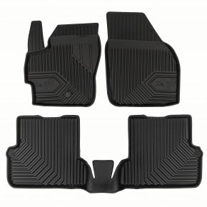 Covorașe cauciuc 3D No.77 pentru Mazda 3 I 2003-2010 (3 buc)