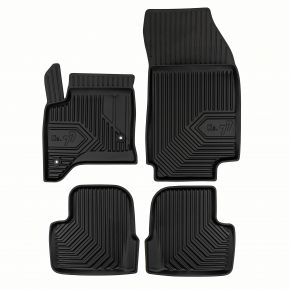 Covorașe cauciuc 3D No.77 pentru Jeep Avenger crossover, hybrid din 2023 (4 buc)