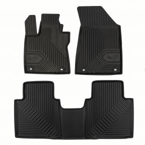 Covorașe cauciuc 3D No.77 pentru MG HS II cu excepția PHEV din 2024 (3 buc)