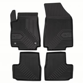 Covorașe cauciuc 3D No.77 pentru Citroen C3 IV hatchback din 2024 (4 buc)