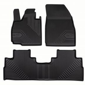 Covorașe cauciuc 3D No.77 pentru OMODA 9 PHEV din 2025 (3 buc)