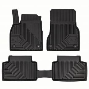 Covorașe cauciuc 3D No.77 pentru Audi Q6 e-tron din 2023 (3 buc)