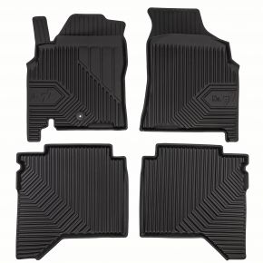 Covorașe cauciuc 3D No.77 pentru JAC T9 pickup, AWD din 2024 (3 buc)