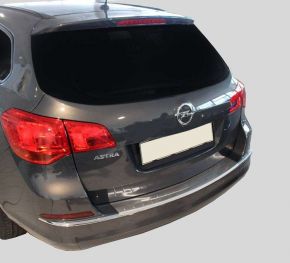 Protecție bară spate din inox pentru Opel Astra IV J HB