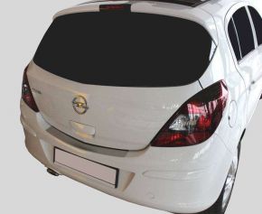 Protecție bară spate din inox pentru Opel Corsa D