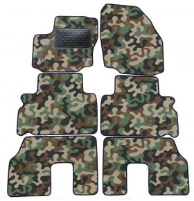 Covoare textile de camuflaj pentru Ford S Max 2016-up 4 bc 