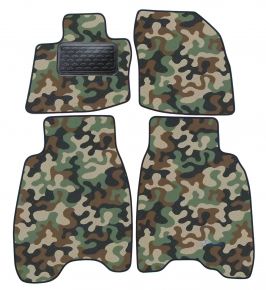 Covoare textile de camuflaj pentru Honda Civic 3D/ 5D  2007-2012 4bc 
