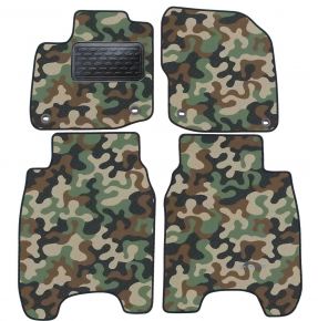 Covoare textile de camuflaj pentru Honda Civic 2012-2016 4bc 