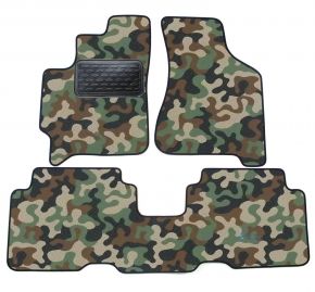 Covoare textile de camuflaj pentru Kia Carens 2002-2006 4bc 