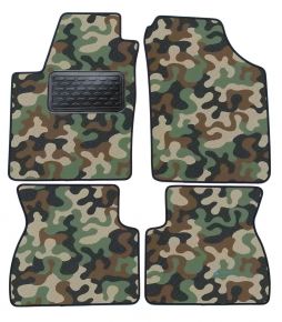 Covoare textile de camuflaj pentru Kia Picanto I  2007-2011  4bc 
