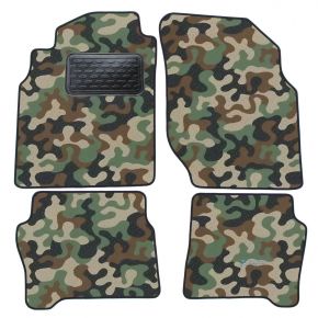 Covoare textile de camuflaj pentru Nissan Almera  N16  2000-2006 4bc 