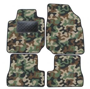 Covoare textile de camuflaj pentru Nissan Micra K12 2003-2009 4bc 
