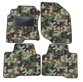 Covoare textile de camuflaj pentru Nissan X-Trail  T30 2001-2007 4bc 