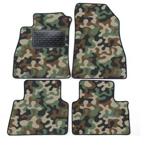 Covoare textile de camuflaj pentru Nissan Juke 2010-up 4bc 