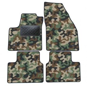 Covoare textile de camuflaj pentru Opel Meriva B 2011-up  4bc 