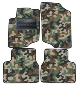 Covoare textile de camuflaj pentru Peugeot 207 2006-up /208  2012-up