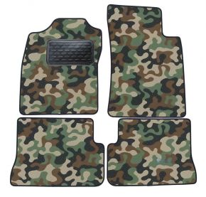 Covoare textile de camuflaj pentru Renault Megane Coupe 1996-2002 4bc 